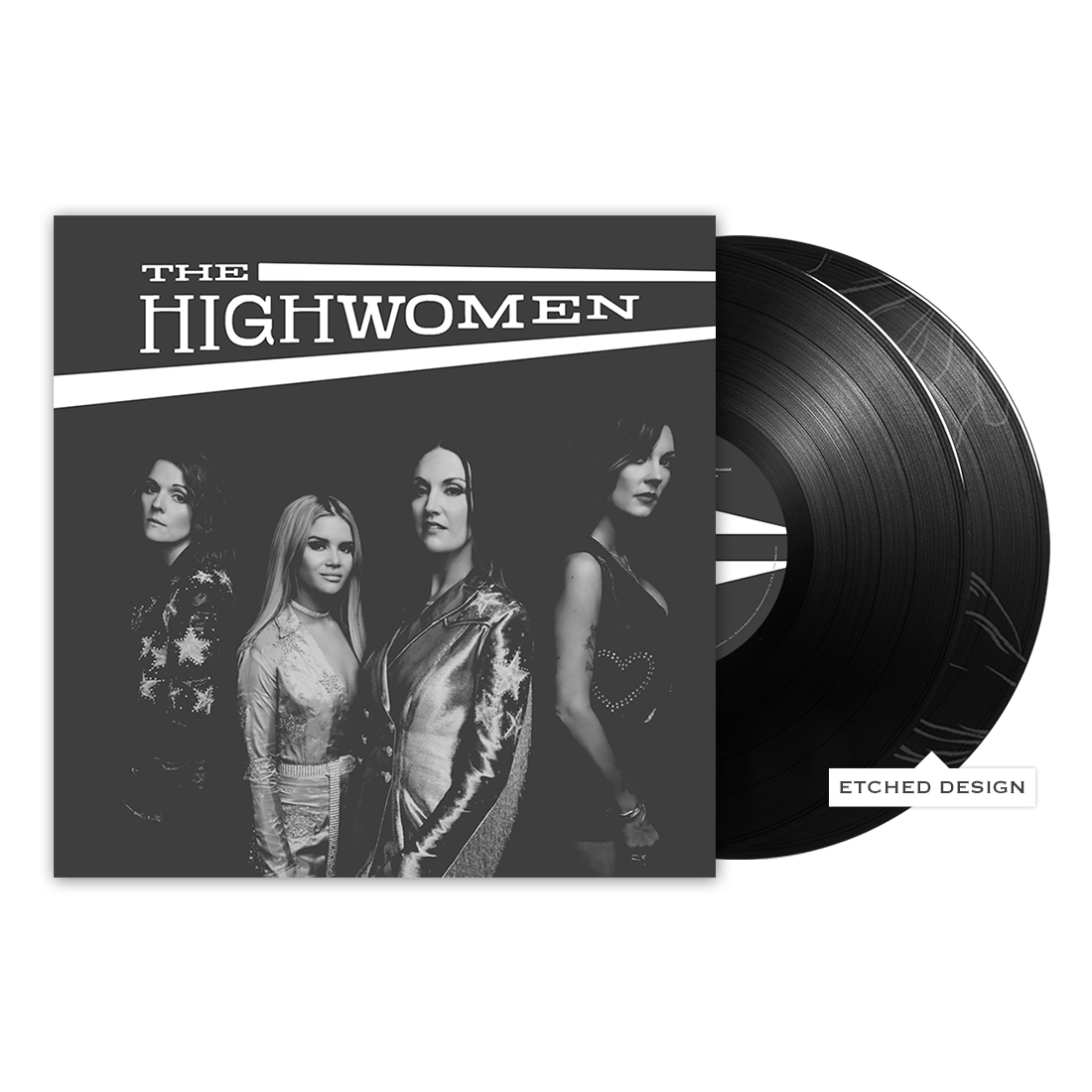 独2LP Highwomen The Highwomen 075678651731 Elektra, Low Country /00660 The Highwomen 2LP Vinyl (w/ Etched Design) | The High Woman